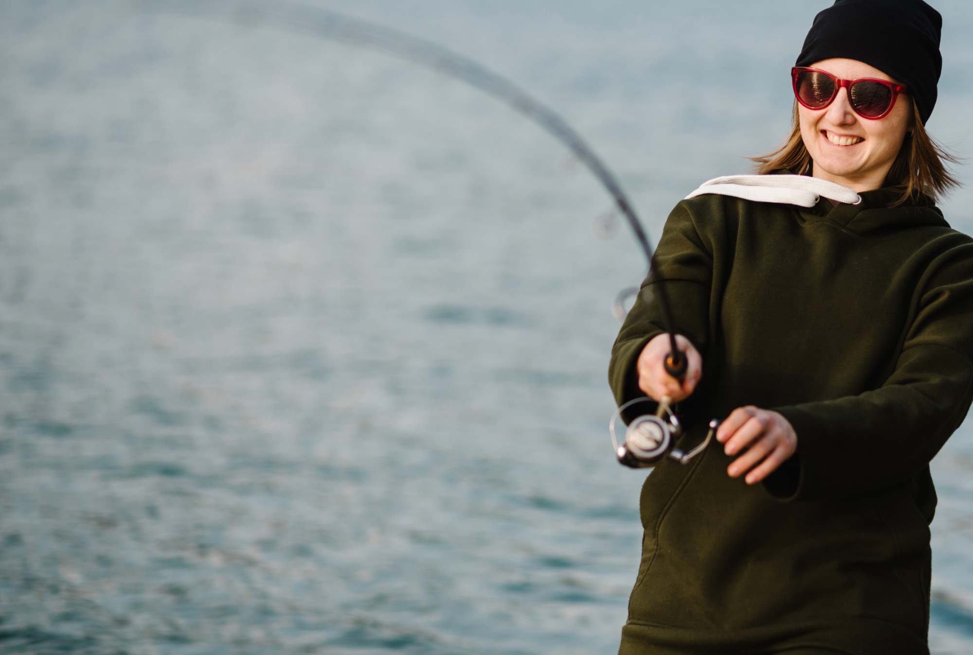 Woman-Fishing